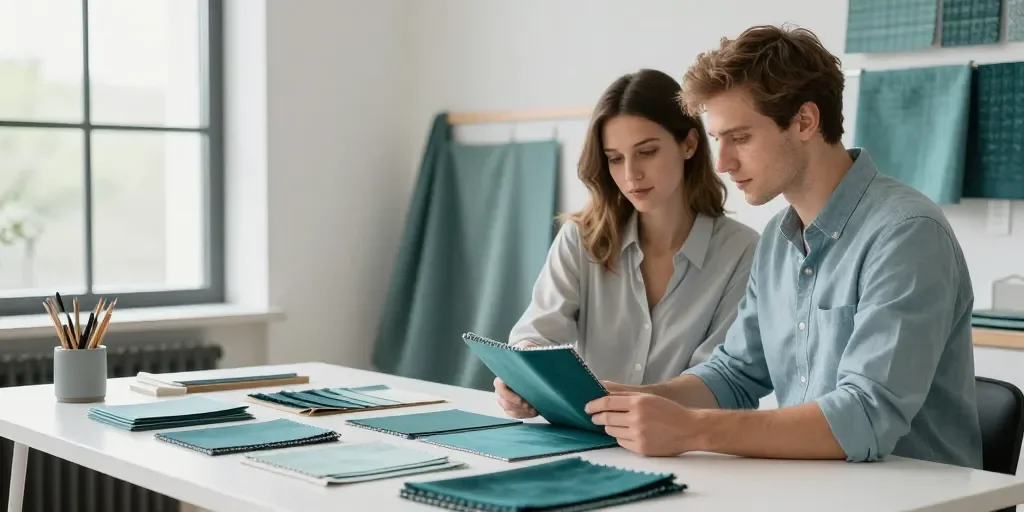 Bleu sarcelle : pourquoi cette teinte captive les décorateurs et designers bien au-delà de la simple tendance mariage
