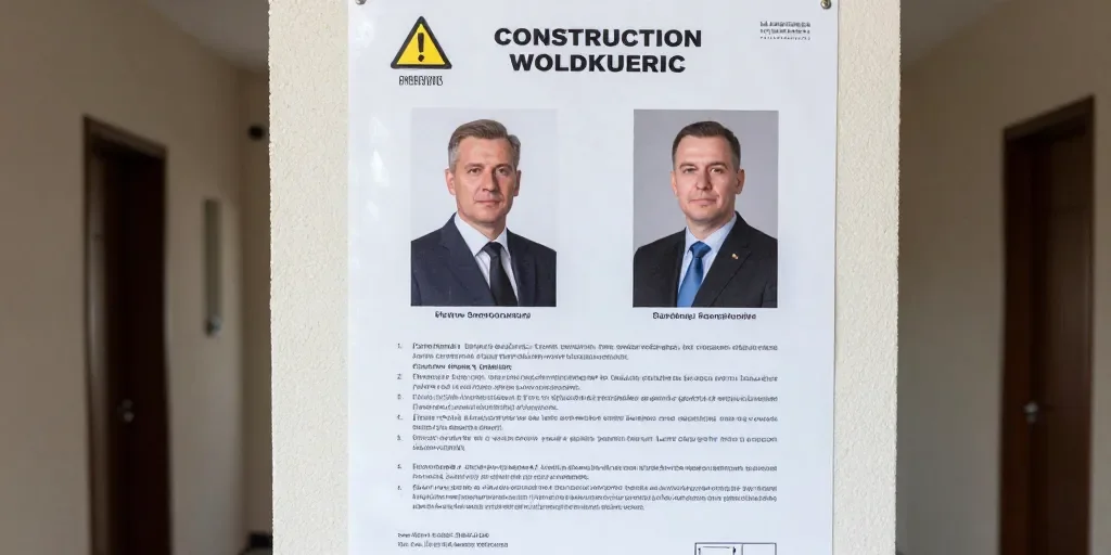 Modèle affiche travaux dans immeuble : le document que les syndics refusent de vous montrer